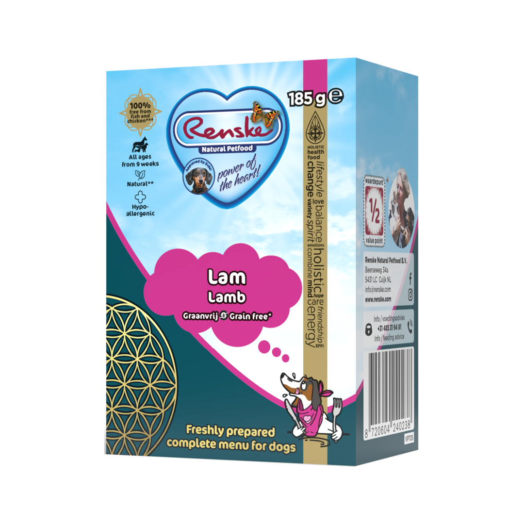 Renske Fresh Lamb GRAIN-FREE - Tetra 185 gram (24 pieces)