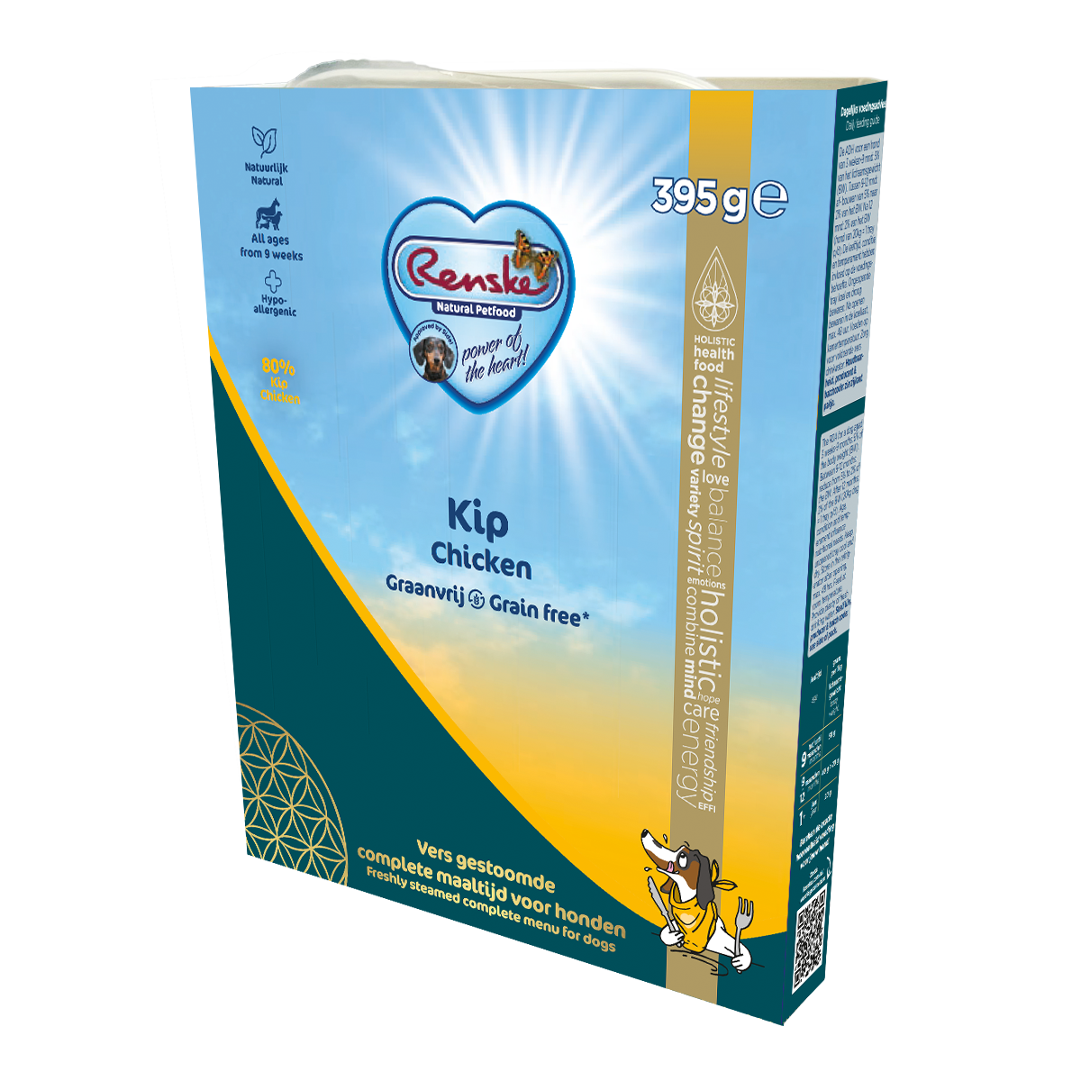 Vers Gestoomde Graanvrije Kip 395 gr (10 stuks)