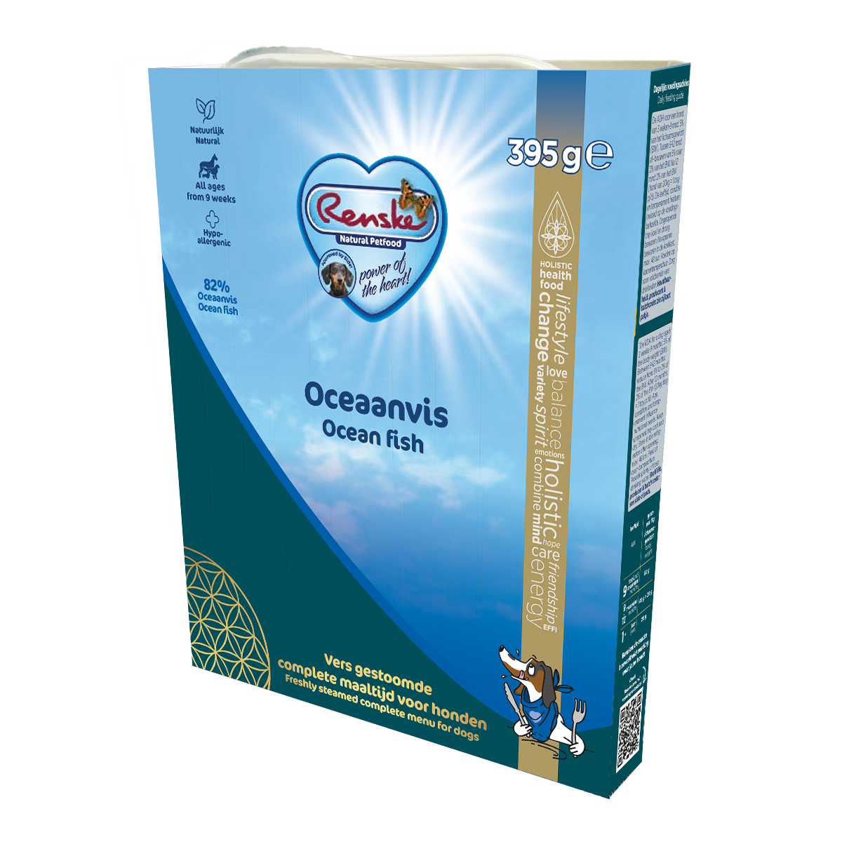 Vers Gestoomde Oceaanvis 395 gr (10 stuks)