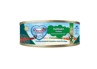 Renske Fresh Turkey Grain-Free - Can 95g (24 pieces)