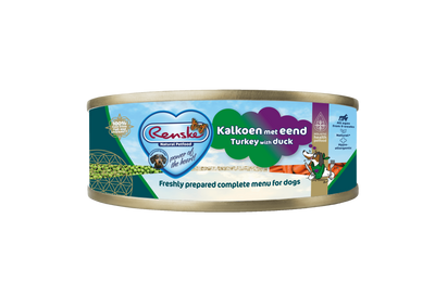 Renske Fresh Turkey with Duck - Can 95 grams (24 pieces)