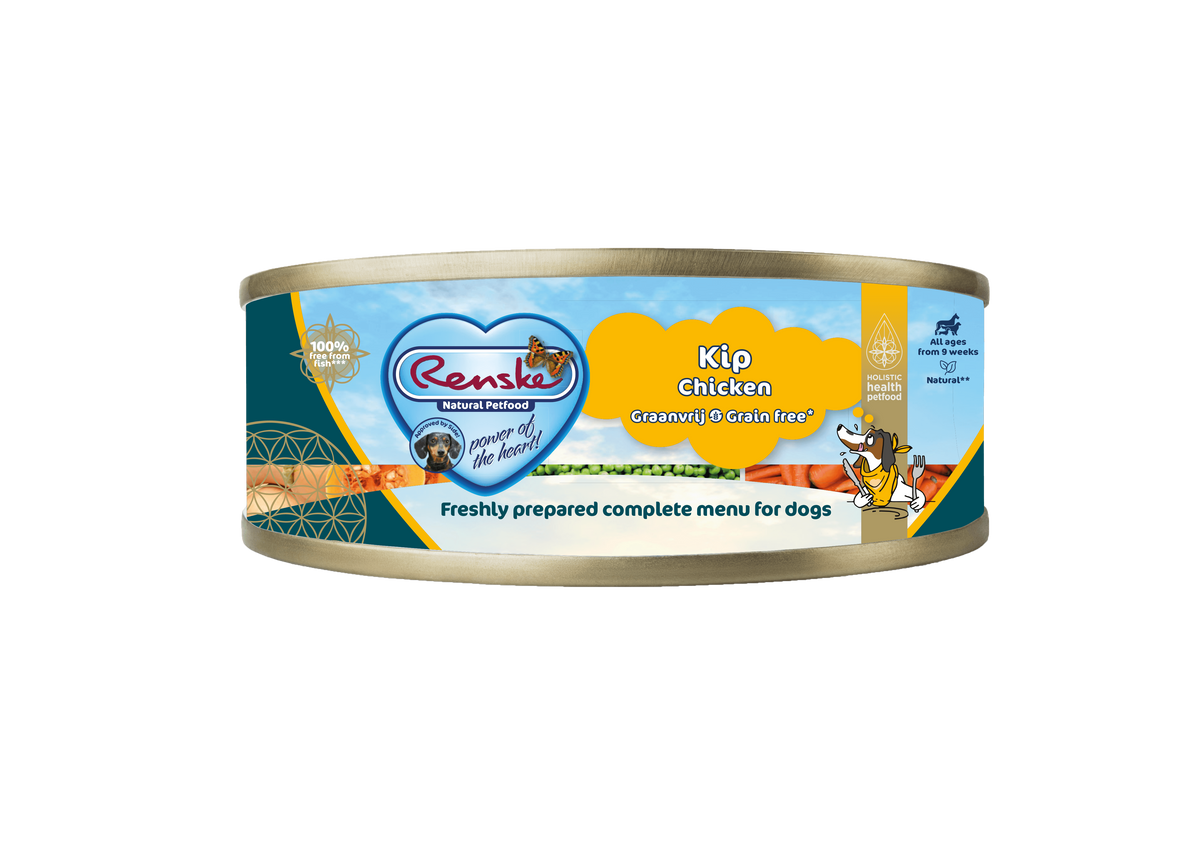 Renske Fresh Chicken Grain-Free - 95g Can (24 pieces)
