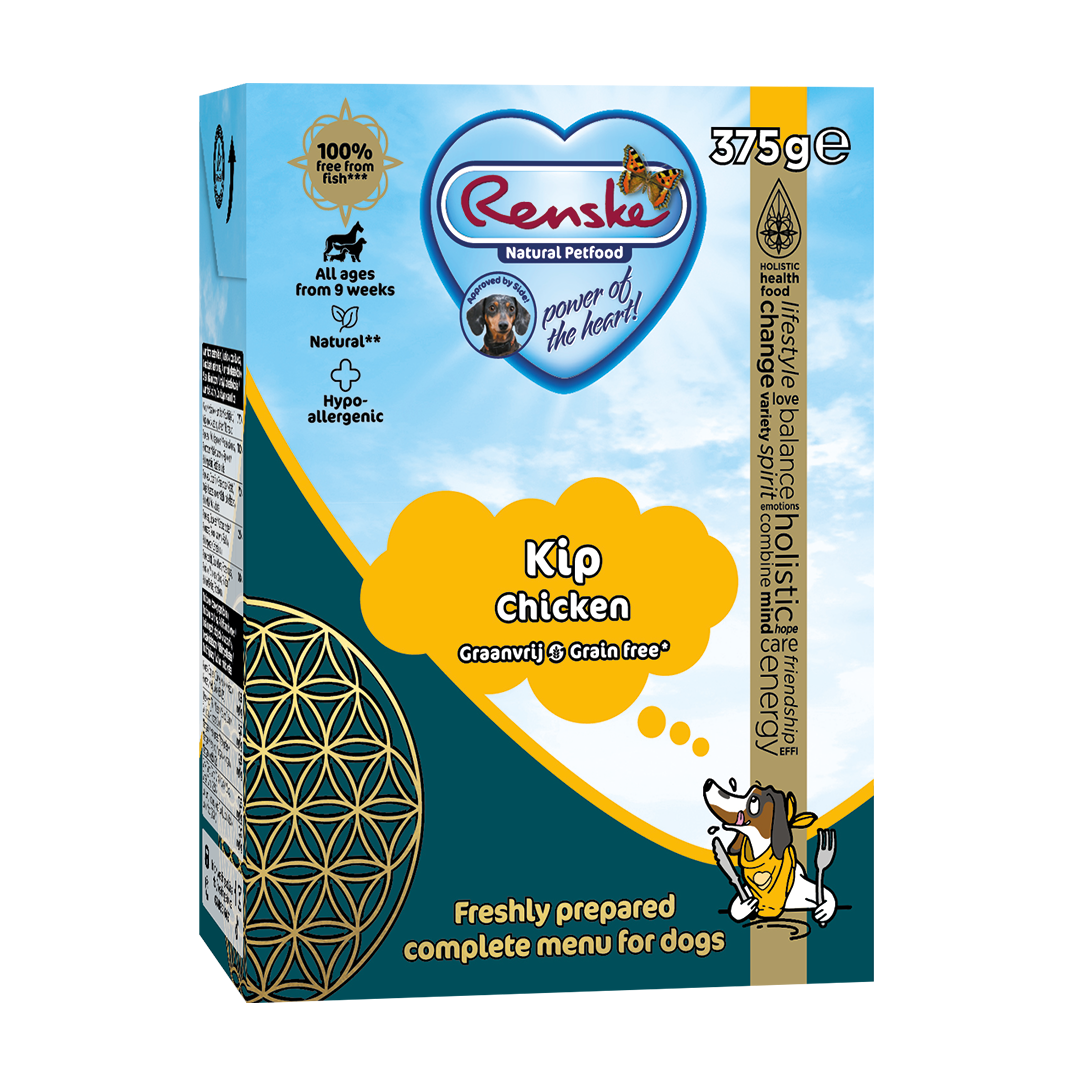 Renske Fresh Chicken Grain-Free - tetra 375 gram (12 pieces)