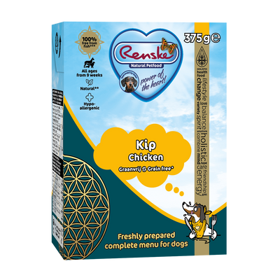 Vers bereide kip graanvrij - tetra 375 gram (12 stuks)