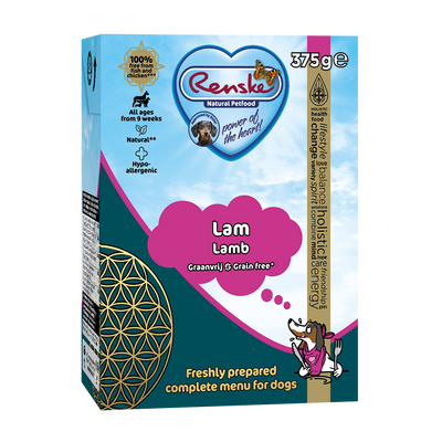 Vers bereide Lam graanvrij - tetra 375 gram (12 stuks)