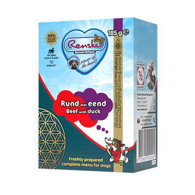 Vers bereide Rund met eend  - tetra 185 gram (24 stuks)
