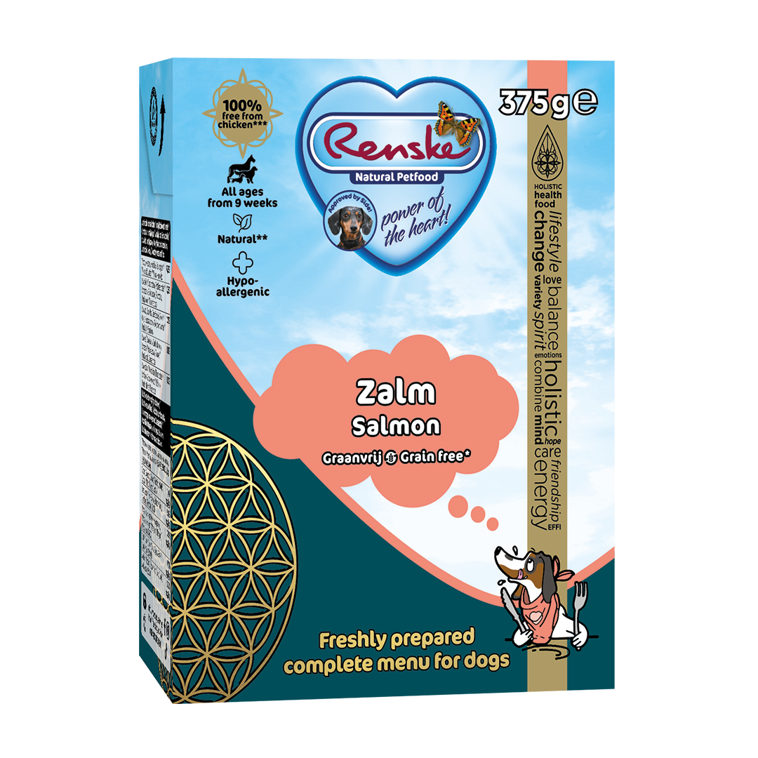 Renske Fresh Salmon Grain-Free - tetra 375 gram (12 pieces)