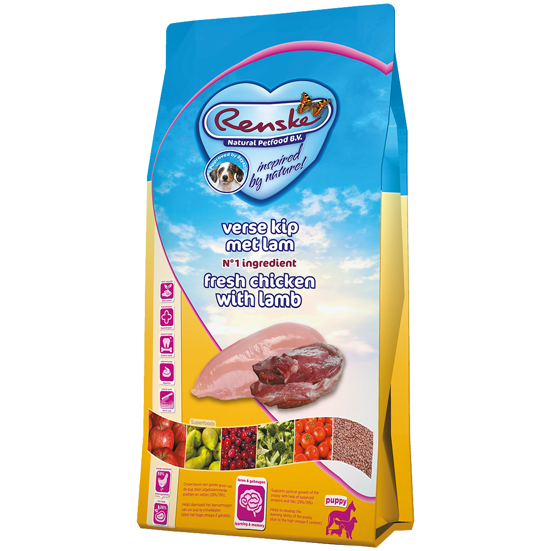 Super Premium - Puppy - Verse Kip en Lam