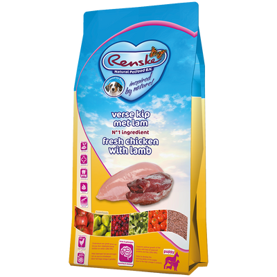 Renske Super Premium - Puppy - Fresh Chicken and Lamb