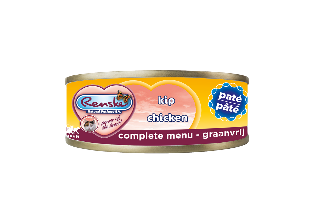 Renske Cat Fresh Chicken - Paté 70 gram (24 pieces)
