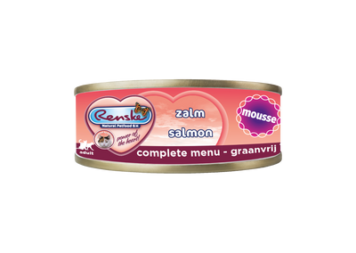 Renske Cat Fresh Salmon Mousse 70g (24 pieces)