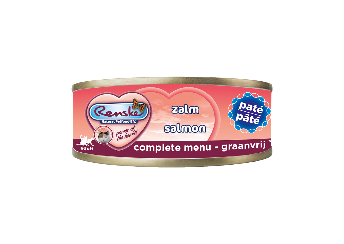 Renske Fresh Salmon - Paté 70 gram (24 pieces)