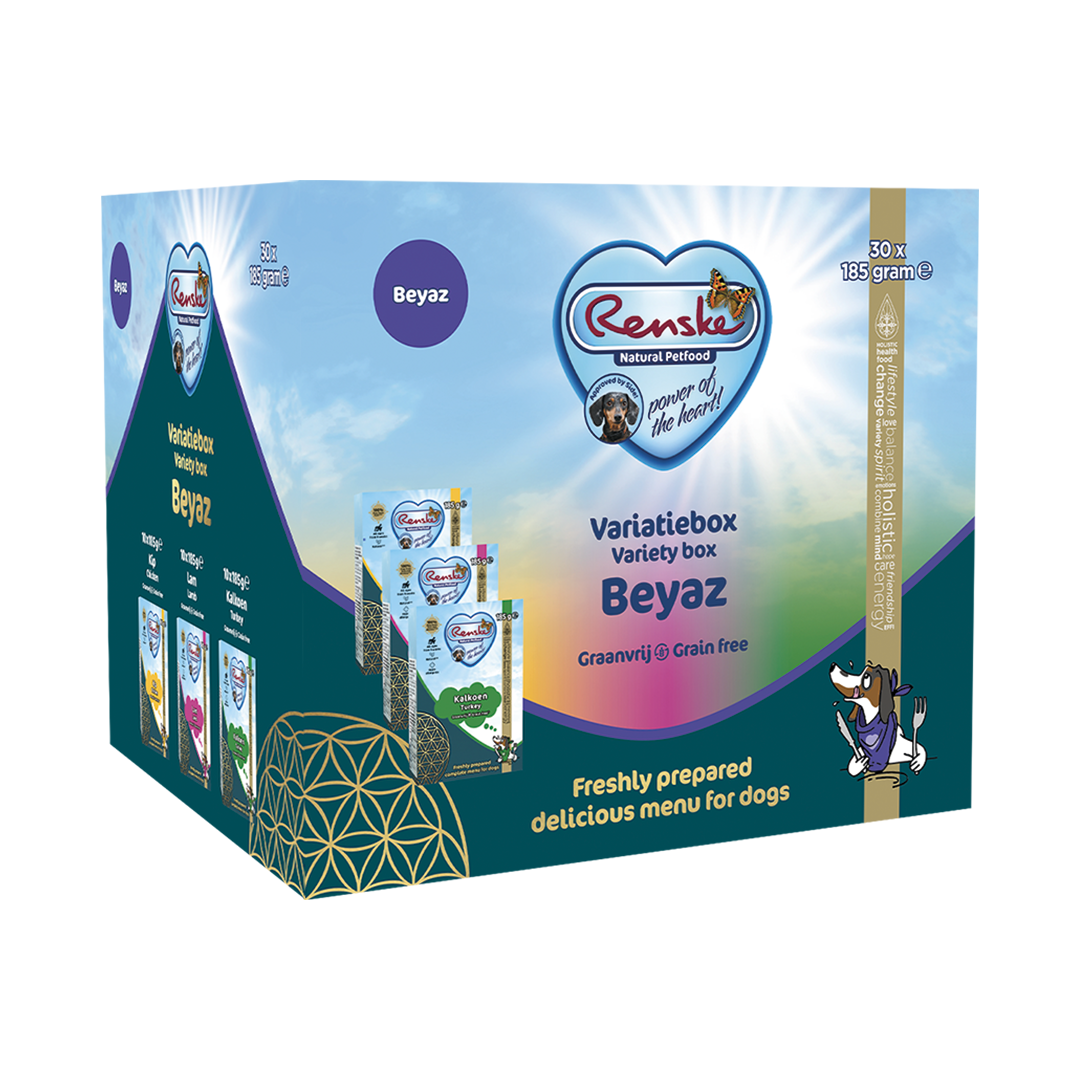 Variatiebox Beyaz Graanvrij (30x185 gram)