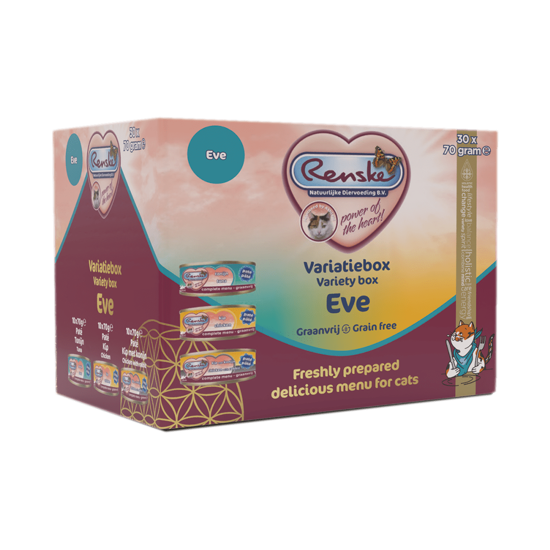 Renske Cat Variety Box Eve - Paté 30x70 gram