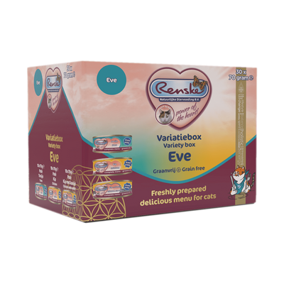 Renske Cat Variety Box Eve - Paté 30x70 gram