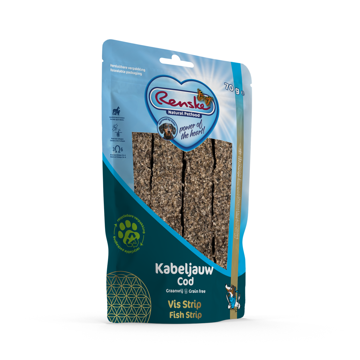 Renske Healthy Reward Fish Strip - Cod