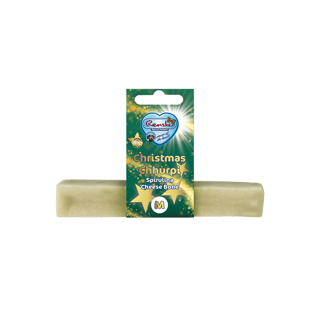Christmas Chhurpi for the dog - Spirulina M