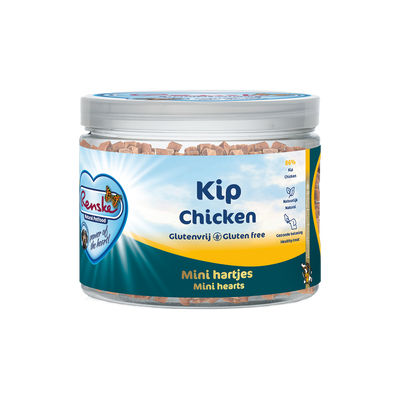 Mini hartjes kip