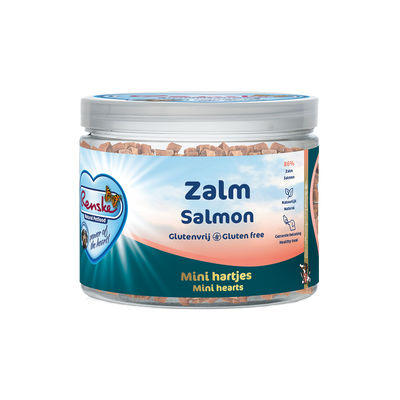 Mini hartjes zalm