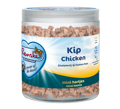 Mini hartjes kip