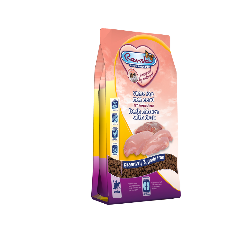 Super Premium - Senior - Verse Kip met Eend