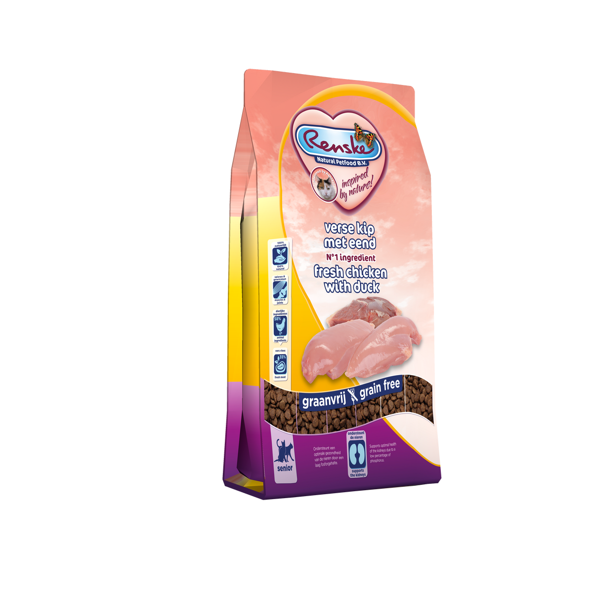 Super Premium - Senior - Verse Kip met Eend