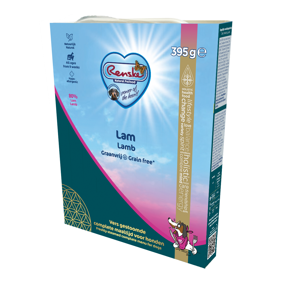 Vers Gestoomde Graanvrije Lam 395 gr (10 stuks)