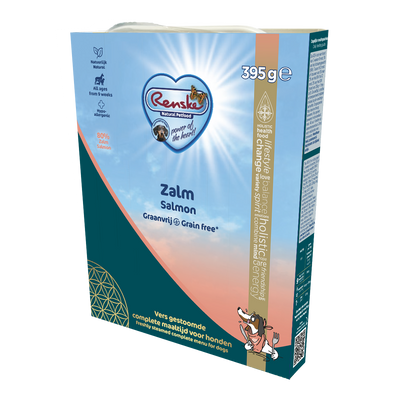 Renske Fresh Steamed Grain-Free Salmon 395 gr (10 pieces)