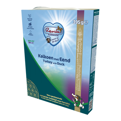Renske Fresh Steamed Turkey & Duck 395g (10 pieces)